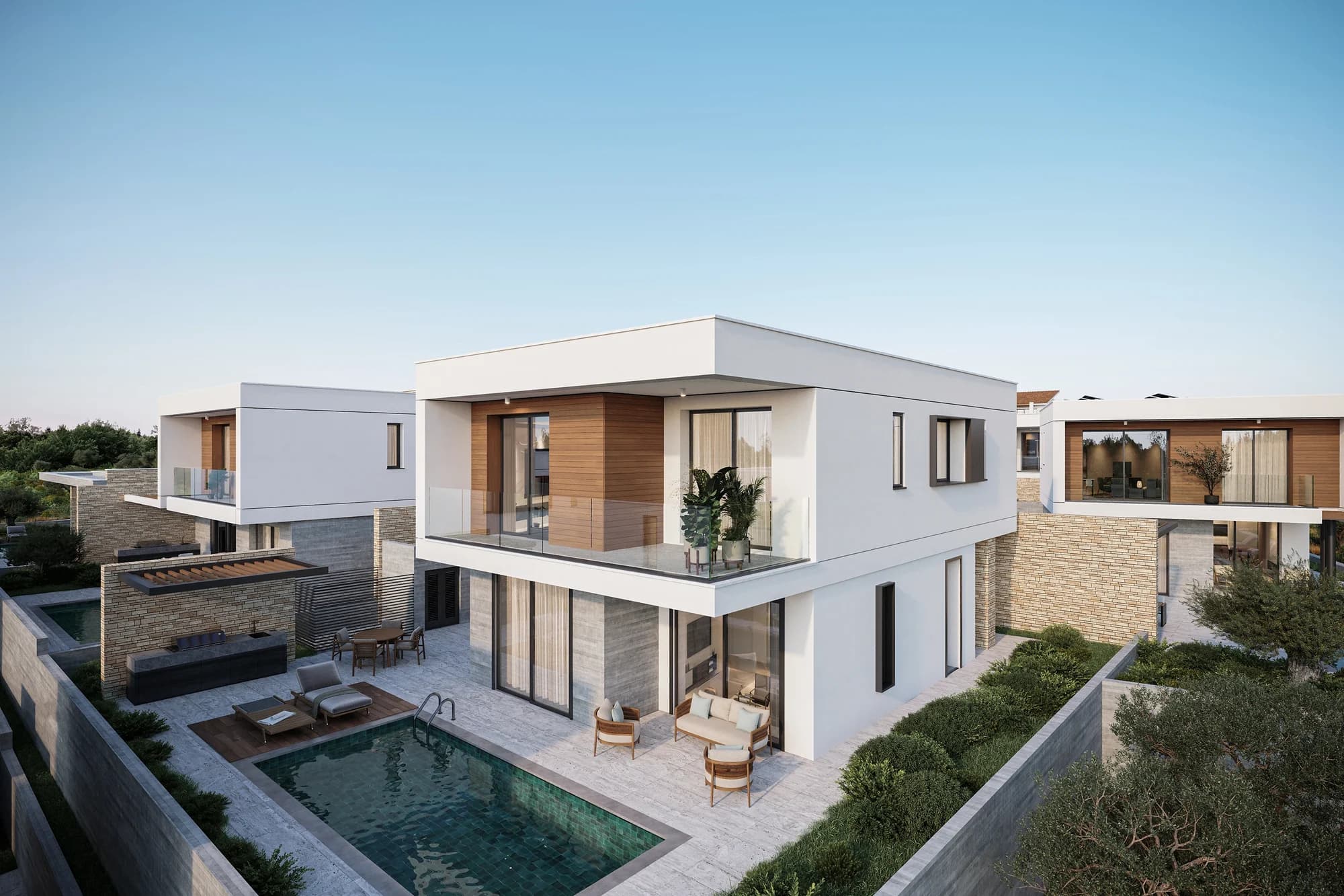 Aurelia Homes — Tala, Paphos, render