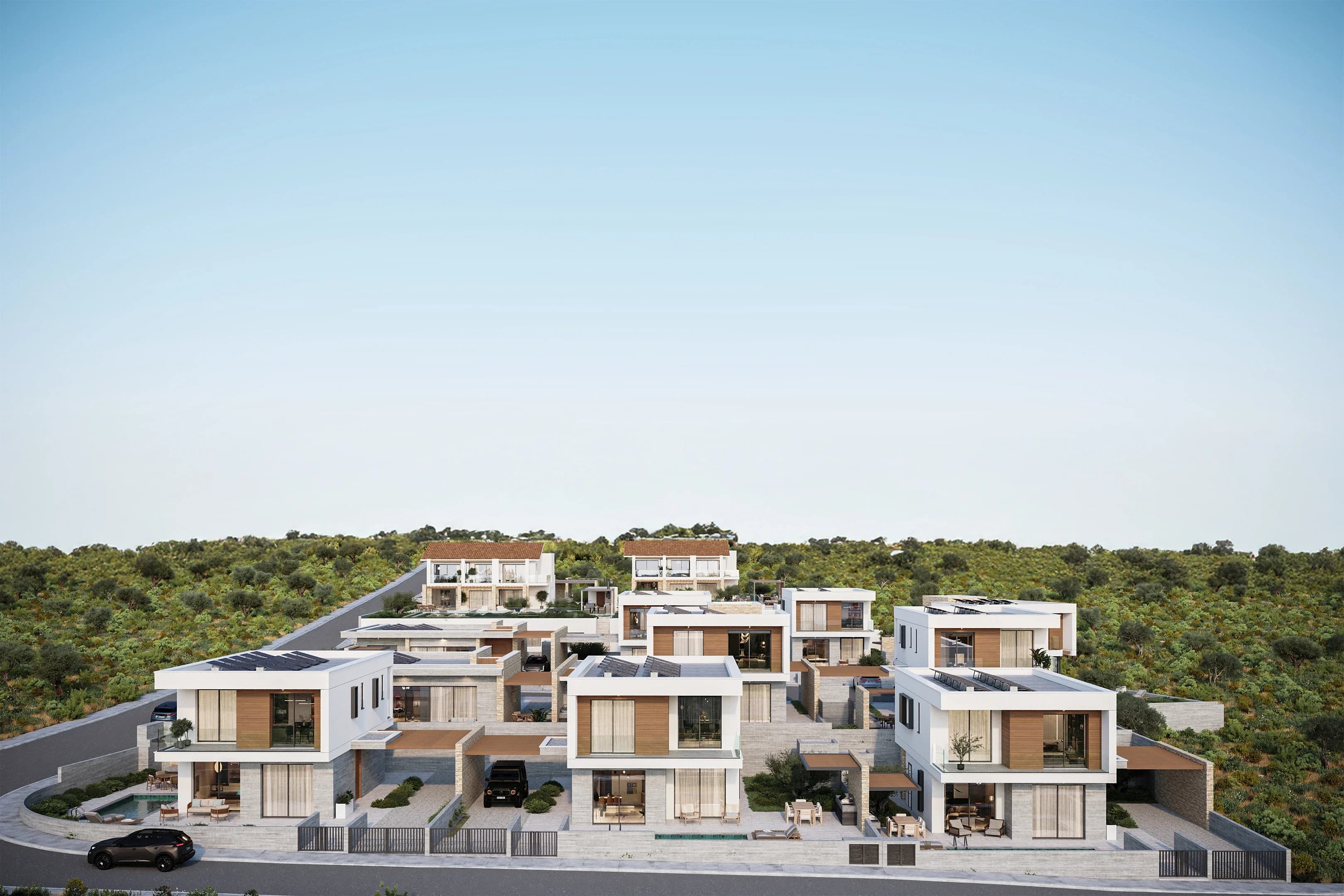 Aurelia Homes — Tala, Paphos, render