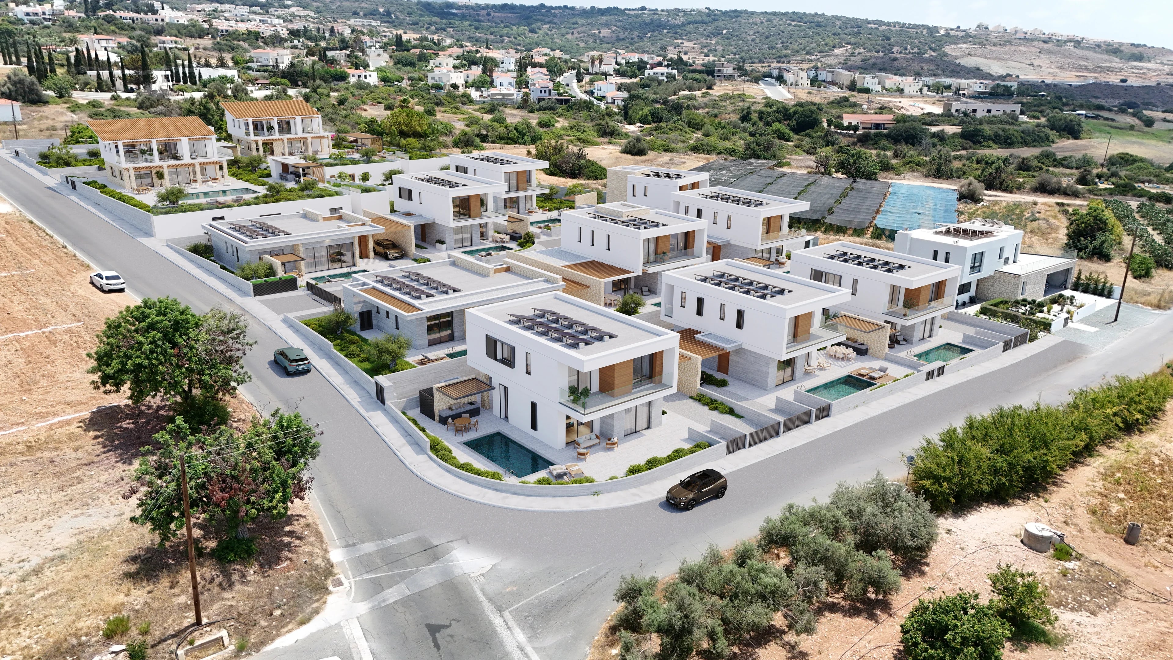 Aurelia Homes — Tala, Paphos, render