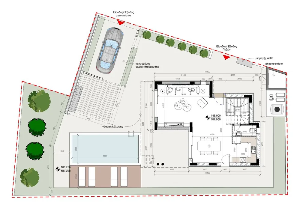 Floor plan Villa 10