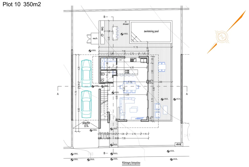 Floor plan Villa 10