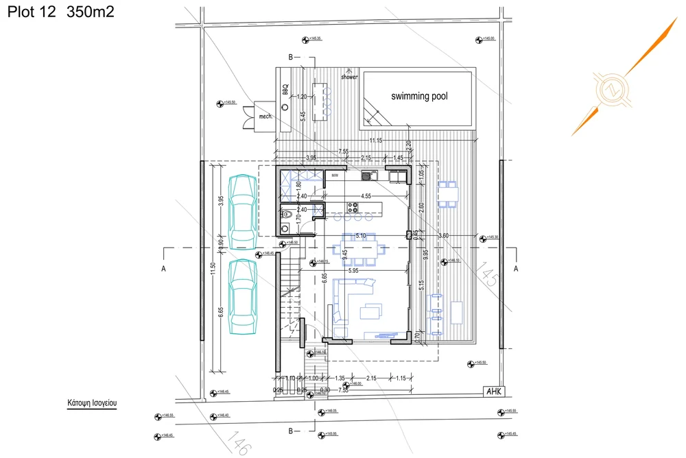 Floor plan Villa 12