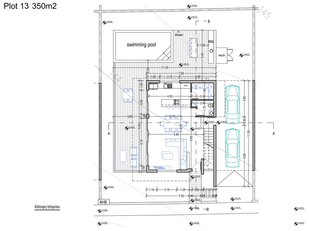 Floor plan Villa 13