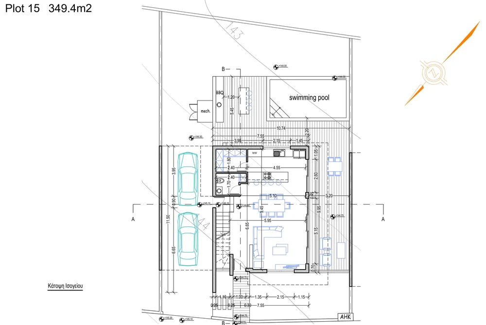 Floor plan Villa 15