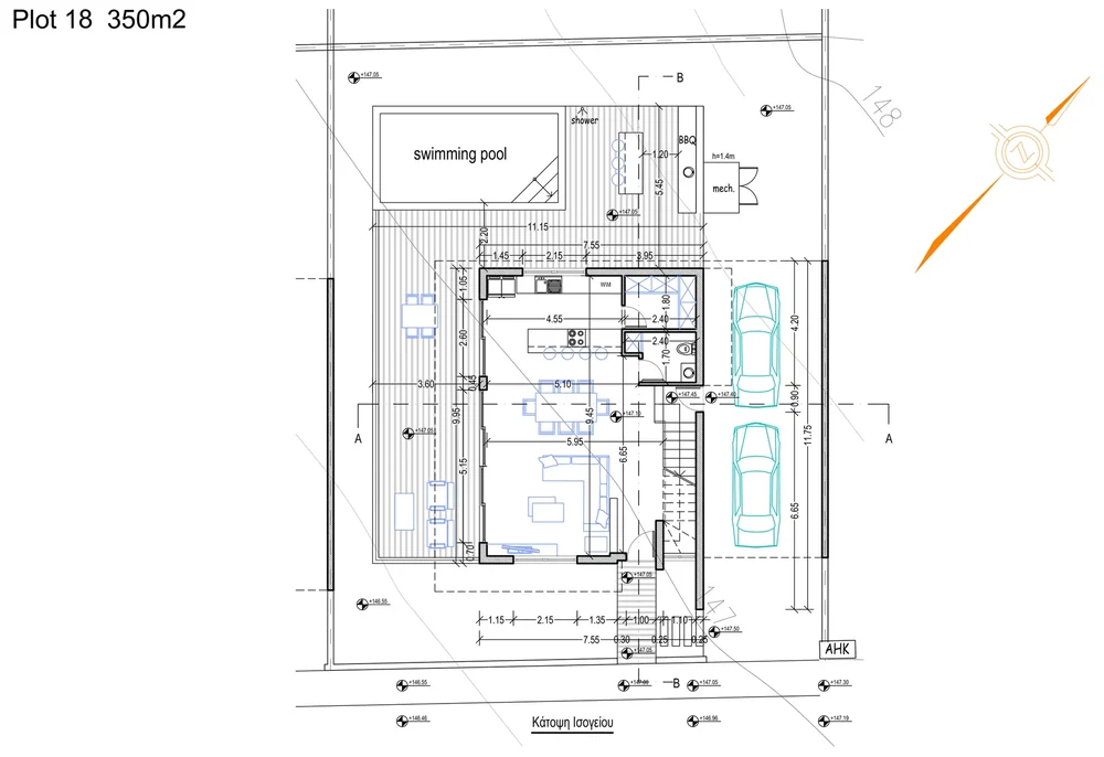 Floor plan Villa 18