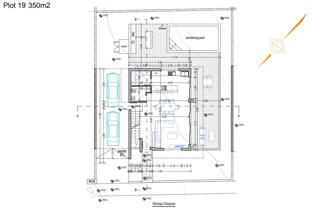 Floor plan Villa 19