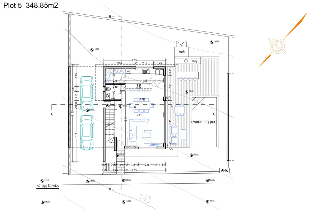 Floor plan Villa 5