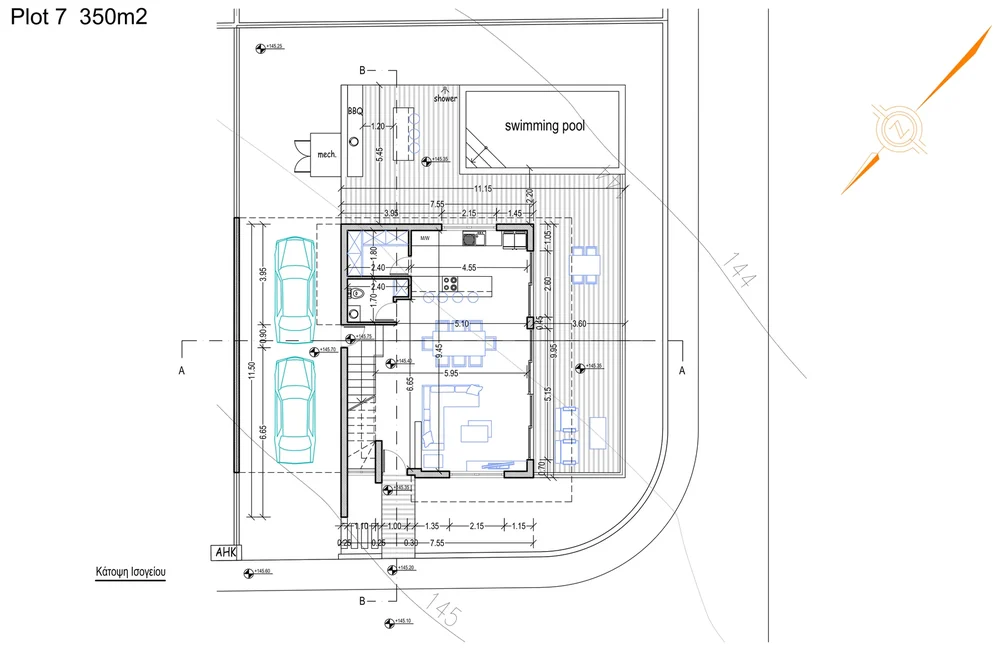 Floor plan Villa 7