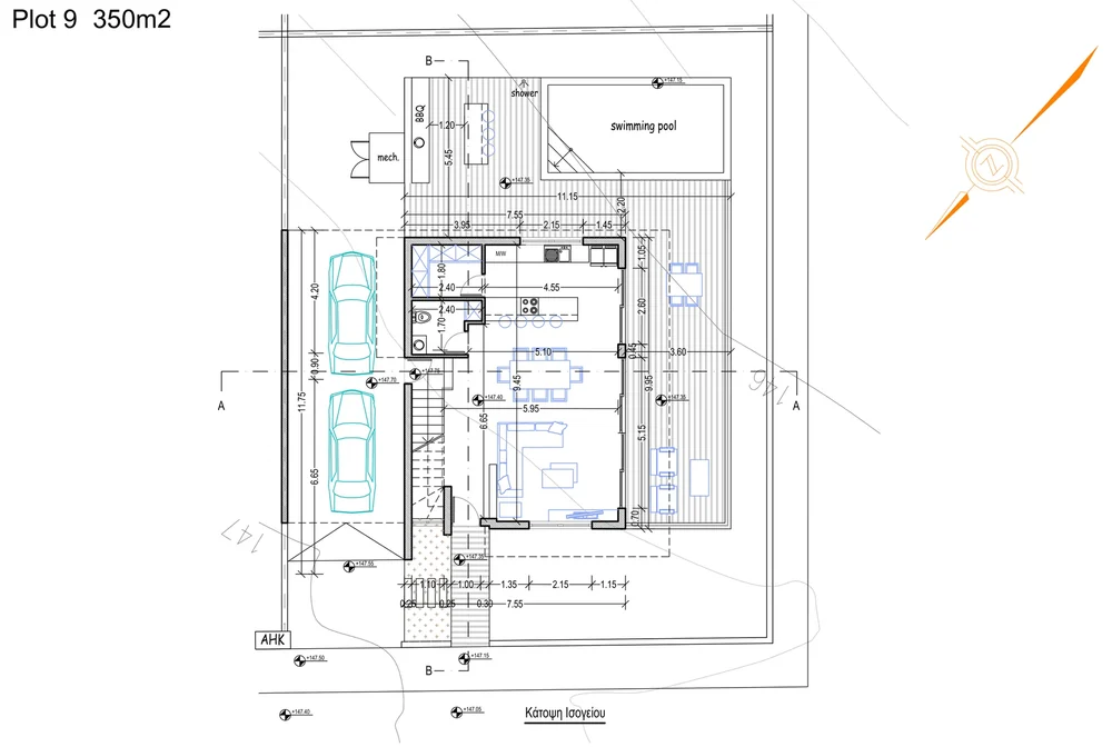 Floor plan Villa 9